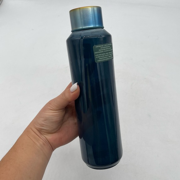 Starbucks Collectible Translucent Glass Water Bottle 22oz Recycled Irridescent - Picture 5 of 16